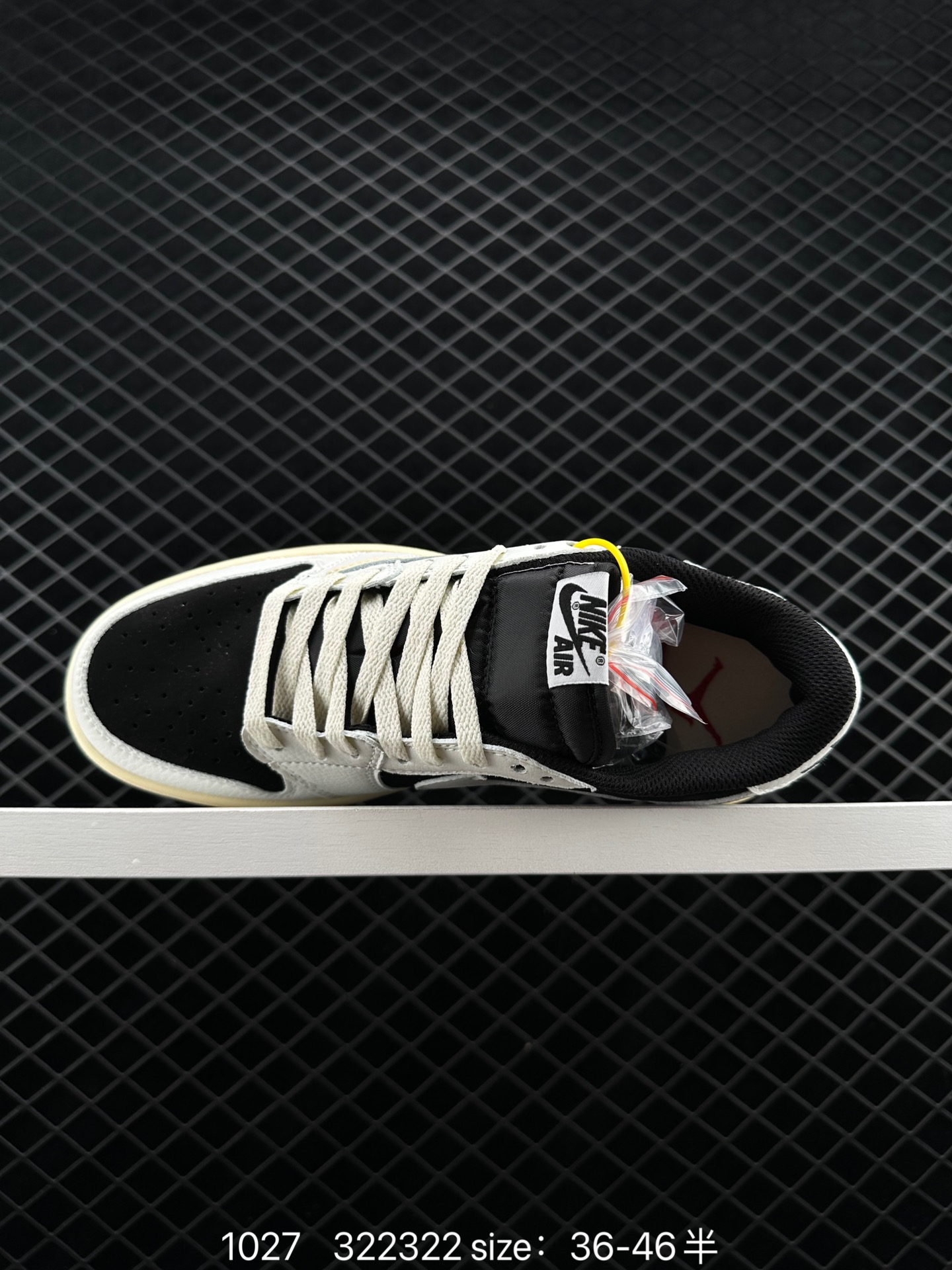 fragment design x Travis Scott x Nike Air Jordan 1 Low OG SP”Black/Green Toe“